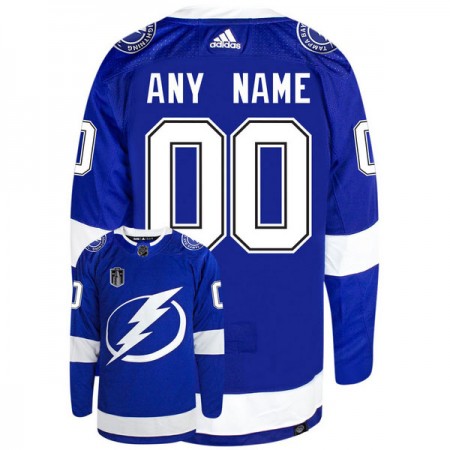 Tampa Bay Lightning Dresy Adidas Stanley Cup 2022 Modrý Authentic - Pánské Tampa Bay Lightning Dresy Adidas Stanley Cup 2022 Modrý Authentic - Pánské